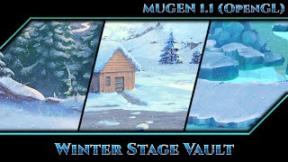 [MUGEN STAGE PACK] WINTER STAGE VAULT No.3