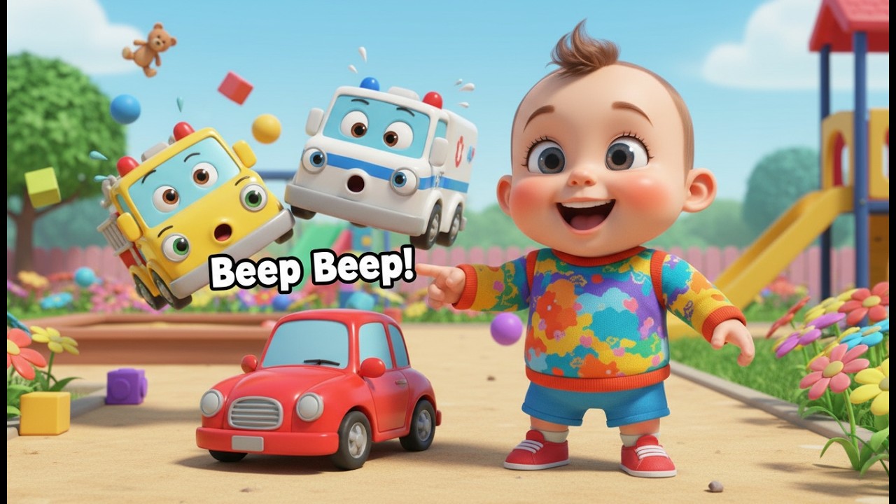 Больная Машинка и Малыш-Доктор 🚗🤒👨‍⚕️ | Мультфильм для детей и весёлая больница
