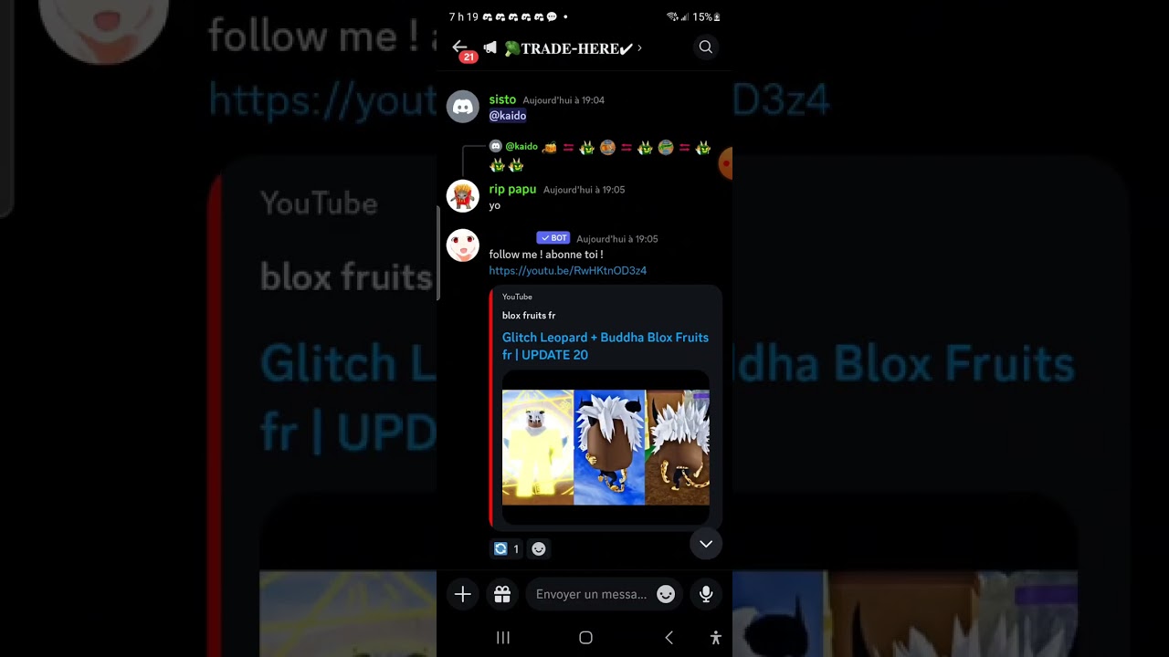 BEST TRADING DISCORD SERVER FOR BLOX FRUIT! - YouTube