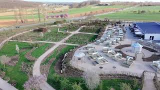 RosenPark aus der Vogelperspektive - im März 2025