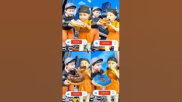 Squid Game AI Homemade Donut ASMR #squidgame #squidgame2 #ai #asmr #food  #funny #shorts #youtube