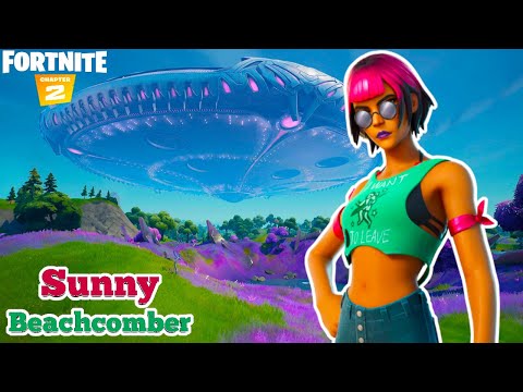 New Sunny Beachcomber Style Skin Gameplay Fortnite Escape Velocity Set Youtube