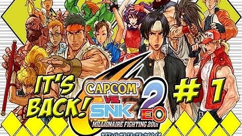 Capcom Classics: Capcom vs SNK 2 Part 1 - YoVideogames