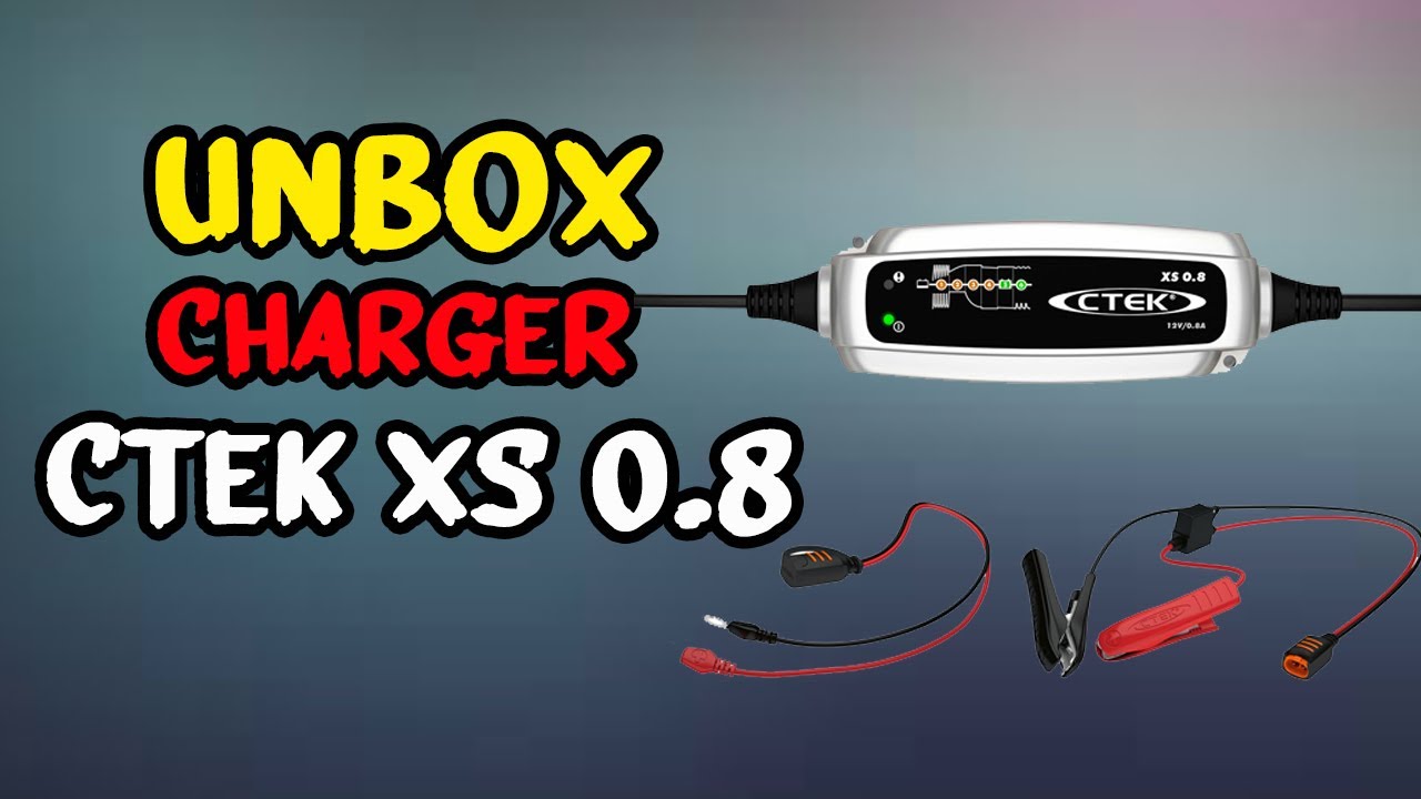 Unboxing Dan Tutorial Cara Menggunakan Charger Battery Ctek xs 0.8 