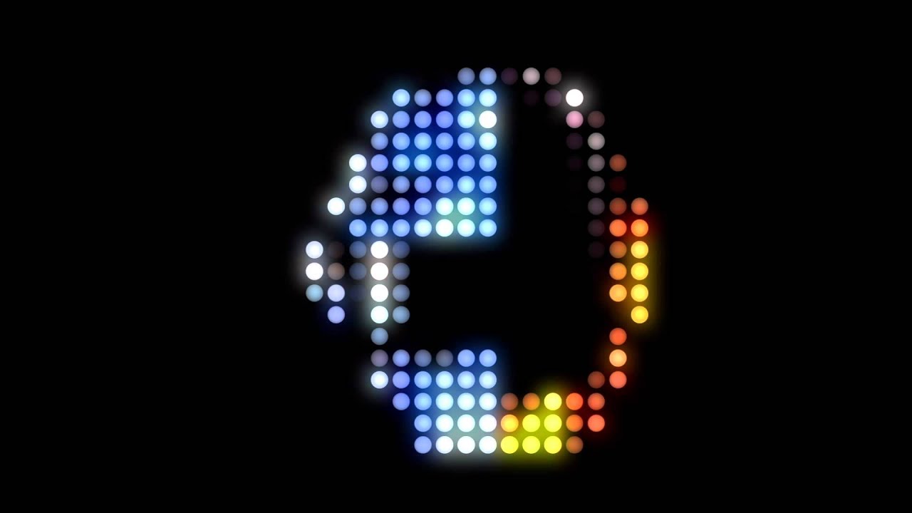 Punk Led Daft Punk LED light wall (portfolio) - YouTube