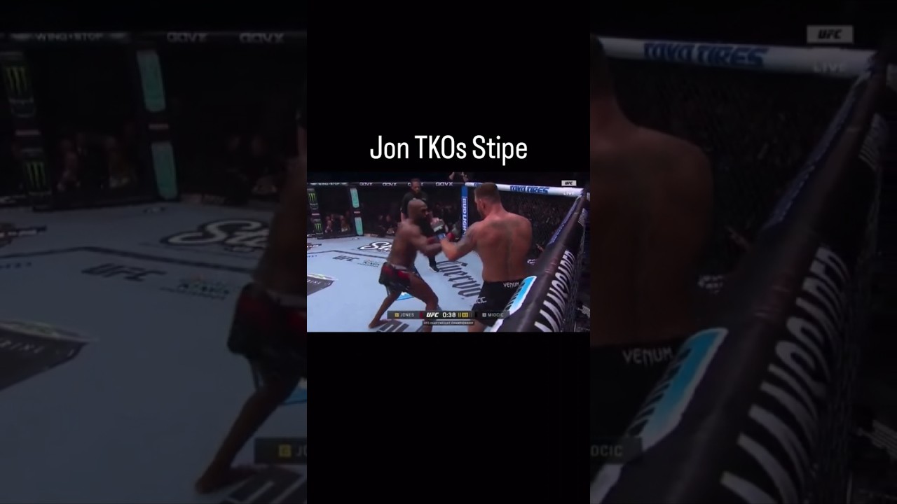 Legendary KO of Jon jones 