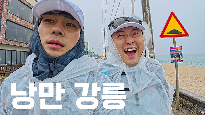 Two men's 92km trip to Gangneung [with Lee Seon-min]