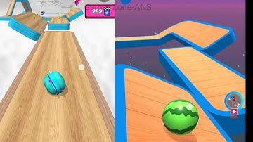Sky Rolling Ball Vs Going Balls - Similar Level, SpeedRun Gameplay, Android IOS Amaizing fun Part 33