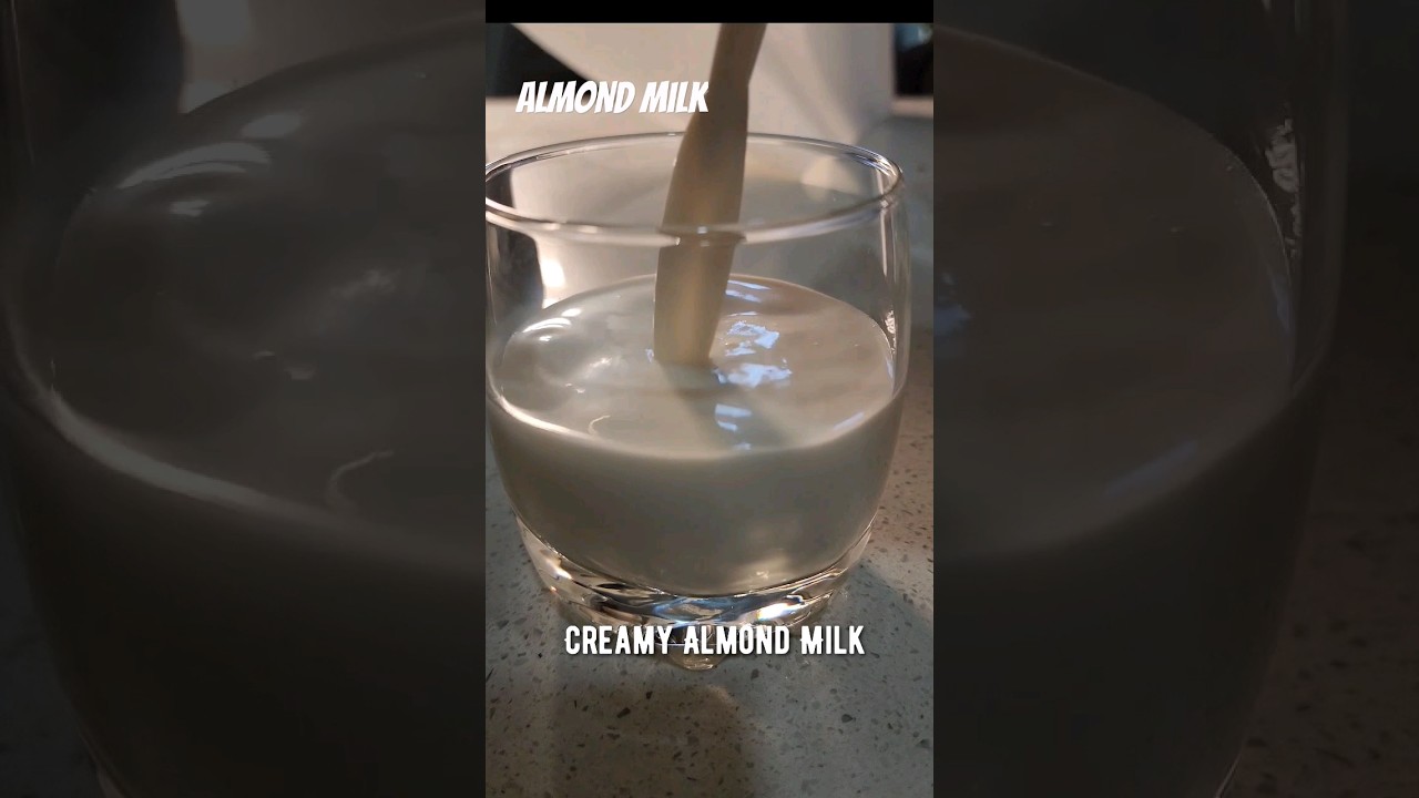 Creamy Almond Milk 