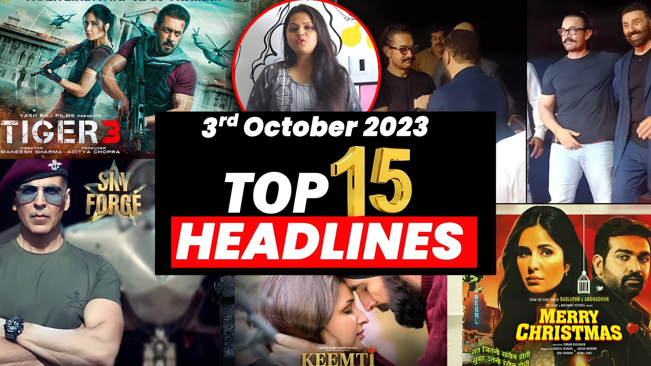 Top 15 Big News of Bollywood |3rdOctober2021| Tiger 3, Akshay Kumar ...