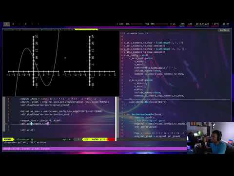 Manim Lesson on Calculus Animations (Short 3) #Shorts