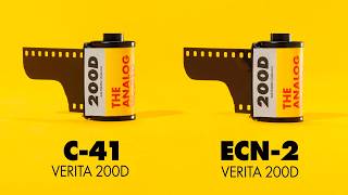 KODAK VERITA 200D - ECN-2 vs. C-41 (vs PORTRA)