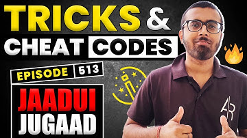 JAADUI JUGAAD🔥| Tricks & Cheat Codes #513 | JEE Main 2023 #jeemain2023 #tricksandcheatcodes