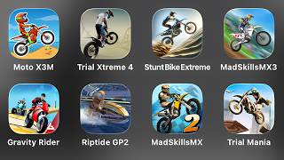 Moto X3M, Trial Xtreme 4, Stunt Bike Extreme, MadSkillsMX3, Gravity Rider, Riptide GP2, MadSkills screenshot 3