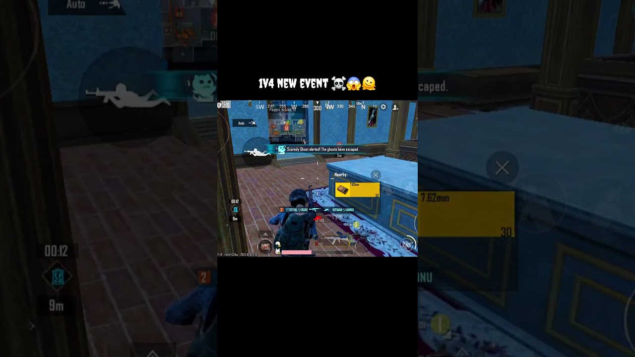 1v4 new event 🫠☠️😱 