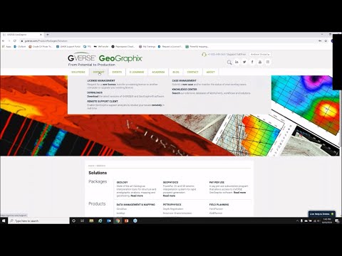 Webinar - How to use our New GVERSE GeoGraphix Support Portal