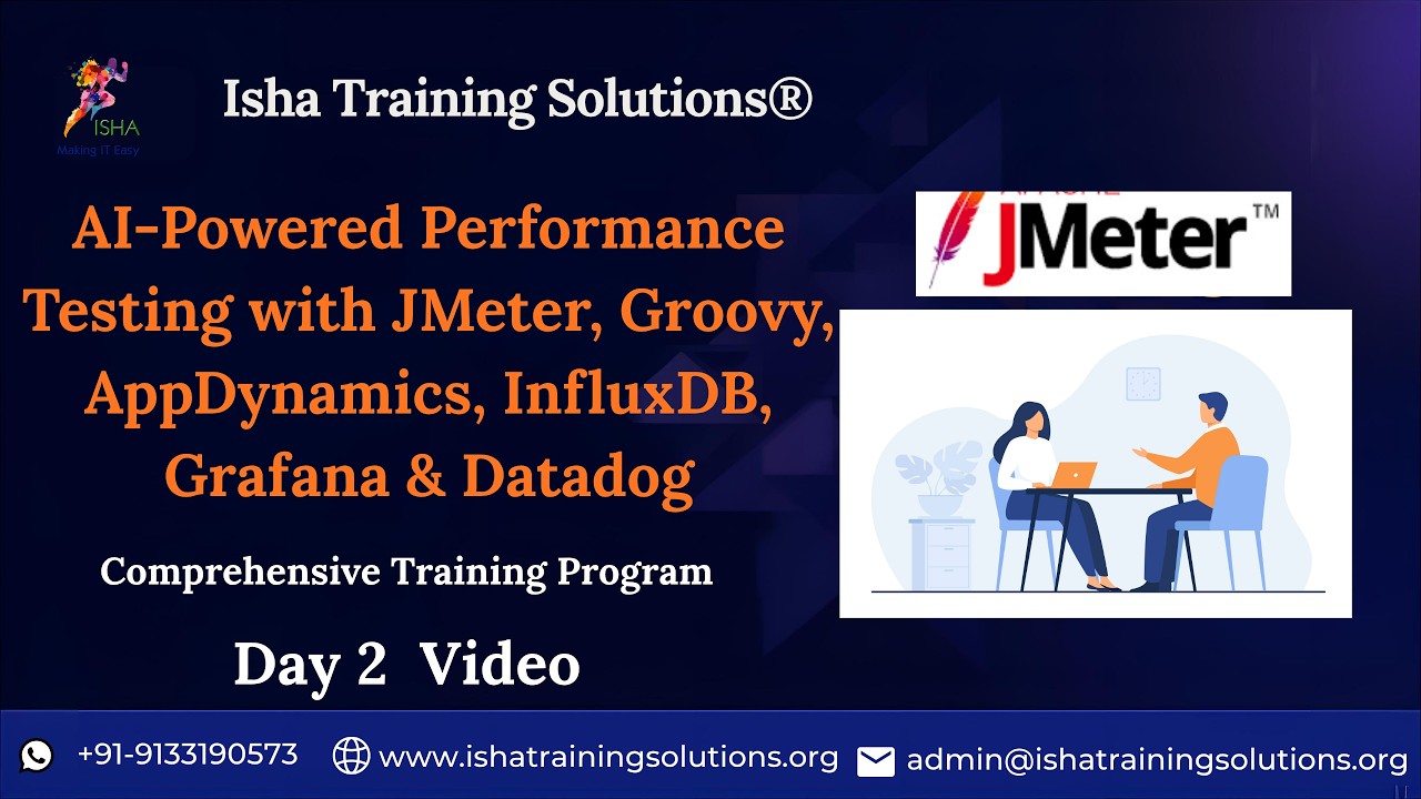 Performance Testing with JMeter Course Day 2 video on 10th June 2026 ...