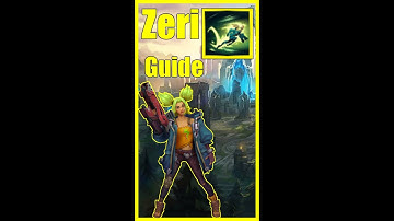 Zeri Short Guide - The Micro - League of Legends Guide / Tips