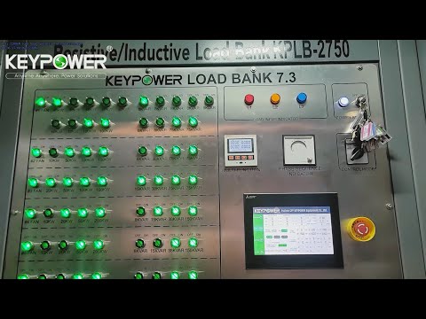 KEYPOWER 2200kW Load Bank Operation Introduction