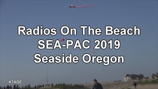 Radios On The Beach at the SEA-PAC hamfest, w/ corrected name and call