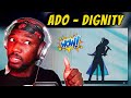 A WHISTLE NOTE!? FIRST TIME REACTION! ADO - DIGNITY