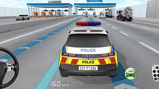 Test di parcheggio definitivo della polizia 🚓 | Gameplay di 3D Driving Class 2 #3ddrivingclass screenshot 5