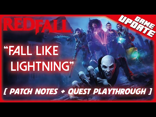 Massive Update to Redfall's Overall Game Mechanics #redfall 