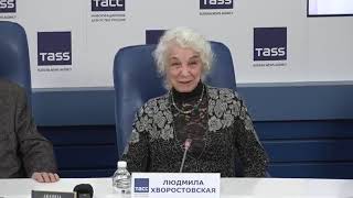Пресс конференция с участием родителей Дмитрия Хворостовского 11 11 2019