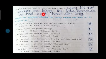 std 8 Englsh sem 2 Unit 1, 2 Let
