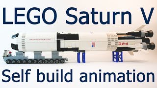 LEGO NASA SATURN V STOP MOTION - AGE 14+