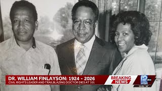 Trailblazing Black Milwaukee physician Dr. William Finlayson dies at 101