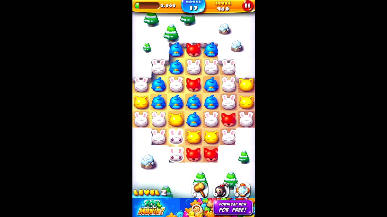 Pet Pop (-by Ezjoy) - free offline puzzle game for Android and iOS - gameplay.