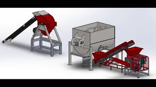 Making Charcoal Briquettes With Flo-Scan Technologies Equipment.