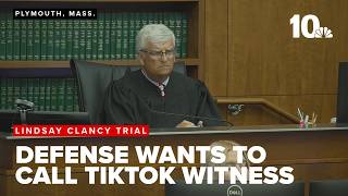 Judge in Lindsay Clancy murder trial hears defense motion over witness Judge in Lindsay Clancy murder trial hears defense motion over witness