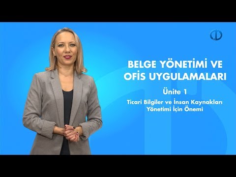 Video: Belge yönetimi, ofis işlerinde önemli bir bağlantıdır