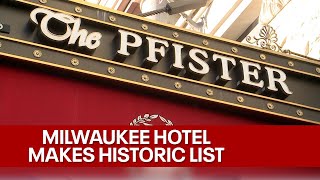 The Pfister Hotel in Milwaukee on USA TODAY's Best Historic Hotel List | FOX6 News Milwaukee