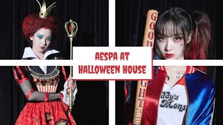 aespa at SM Halloween House | SM TOWN Wonderland 2021