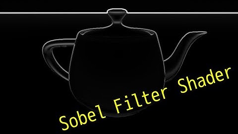 Sobel with Gaussian Filter Shader for Godot Engine #1
