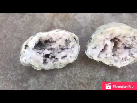 Cleaning Geodes. How I clean my geodes and other rocks.