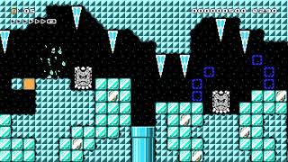 Soft 2-4 Frigid Fairway by Soft ♪ 🍄 Super Mario Maker 2 ✹Switch✹ #bcm screenshot 3