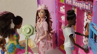 #4 how to Turning Barbie's Ultimate Closet into a Pet Hospital #dollhouse #miniature #Barbie's doll