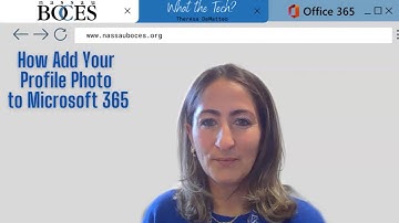 How to Add Your Profile Photo to Microsoft 365
