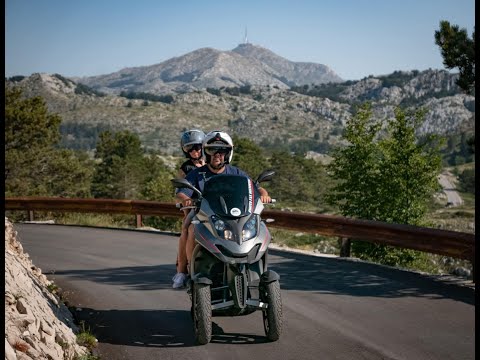 Sv.Jure Biokovo  - Timelaps ride to Makarska