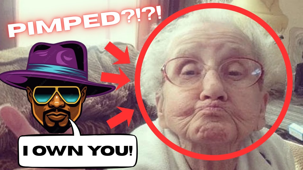 I PIMPED OUT GRANDMA (ft. A Pimp Named Slickback) - BIG KC (Music Visualizer)