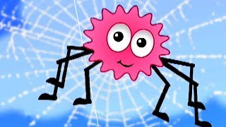 Incy Wincy araña | Canciones Infantiles | Incy Wincy Spider | Cartoon Town Español