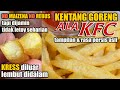 Cara Membuat Kentang Goreng Ala Mcd