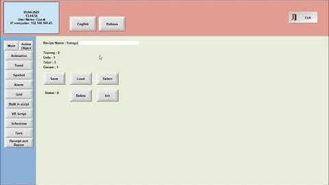 Scada - Receipt dan Report