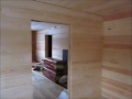 Утепление стен и обшивка имитатором бруса внутри помещения