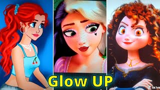 Disney Princesses Glow Up Transformation - TikTok Art  №37