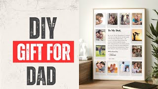 How to Edit Your Father of the Bride DIY Polaroid Picture Frame Gift | Wedding Day Keepsake Tutorial screenshot 5